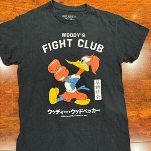 Men's Black Graphic T-shirt